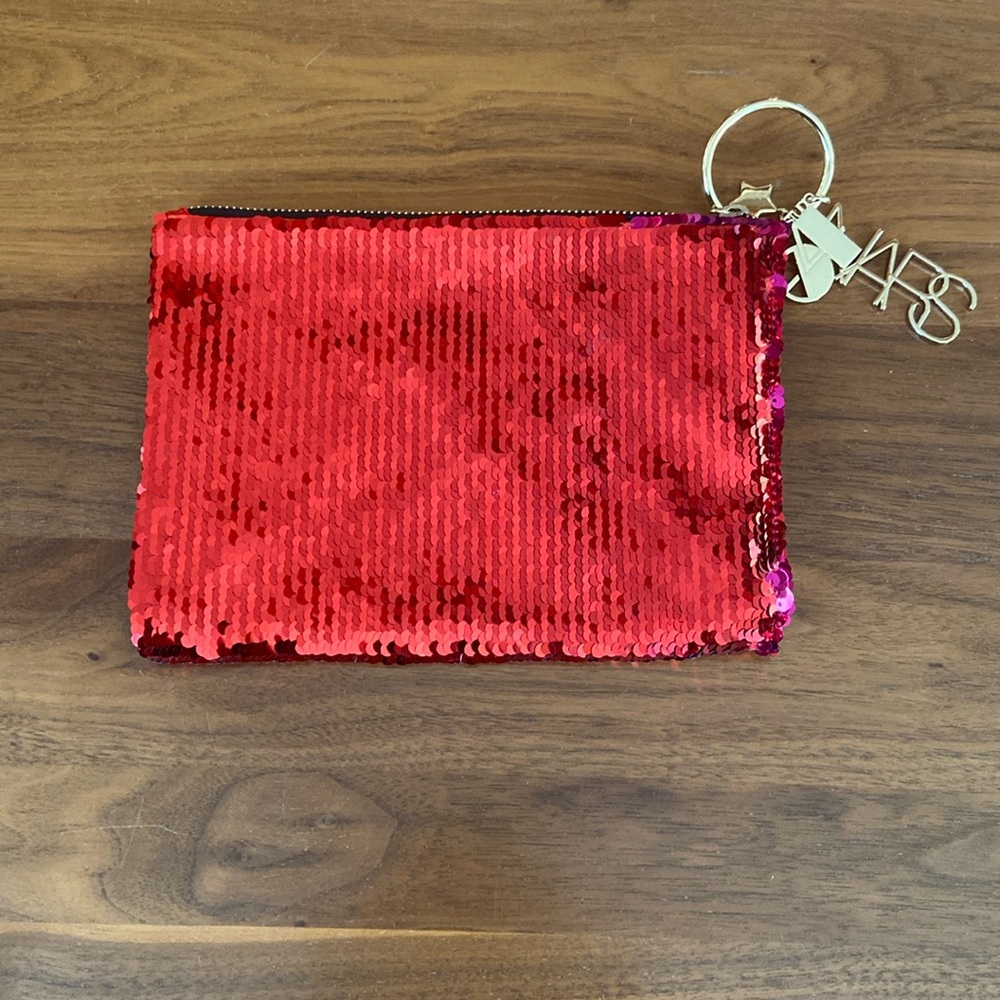 NARS sequin cosmetic pouch